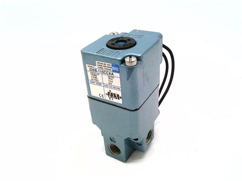 MAC VALVES INC 225B-110CCAA