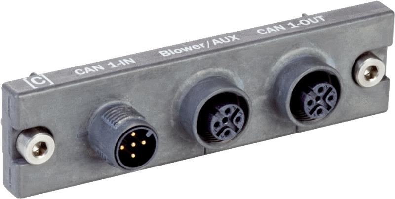 SICK CONNECTOR HOOD CAN, IN/OUT, CLV69.