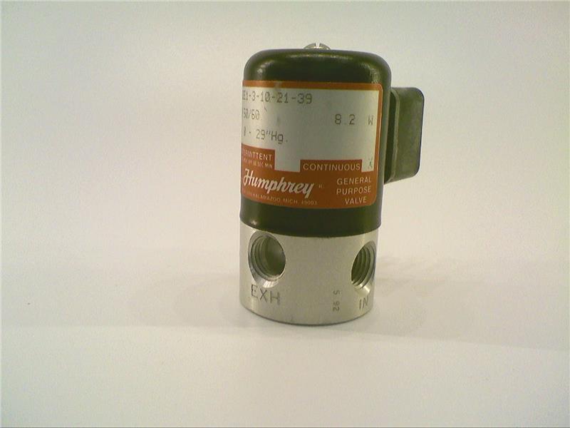 HUMPHREY V062E1-3-10-21-39-120/50/60HZ