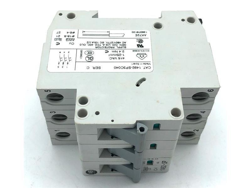 ALLEN BRADLEY 1492-SP3C040