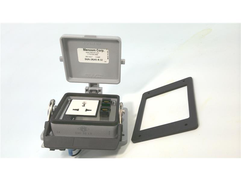 MENCOM DUN-2RJ45-R-32