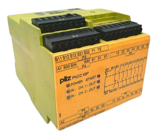 PILZ PNOZ X9P C 24VDC 7N/O 2N/C 2SO