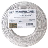 22/4SOL-COIL-WT by STRUCTURED CABLE