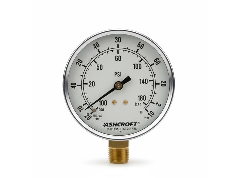 ASHCROFT 35W1005-H-02L-75/V-AHC