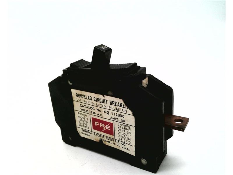 FEDERAL PACIFIC ELECTRIC NQ112030