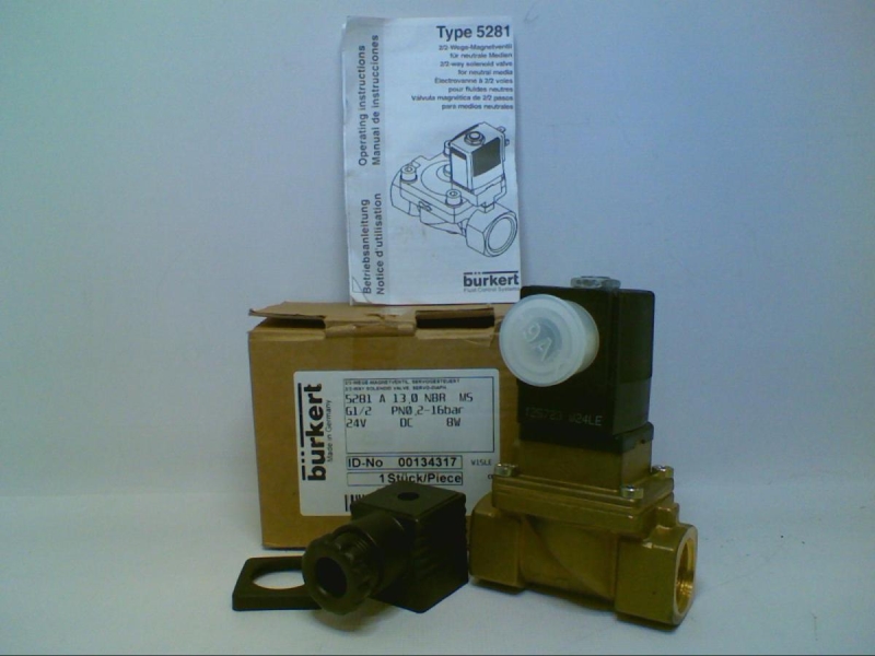 BURKERT 5281-A-13.0-NBR-MS-24V