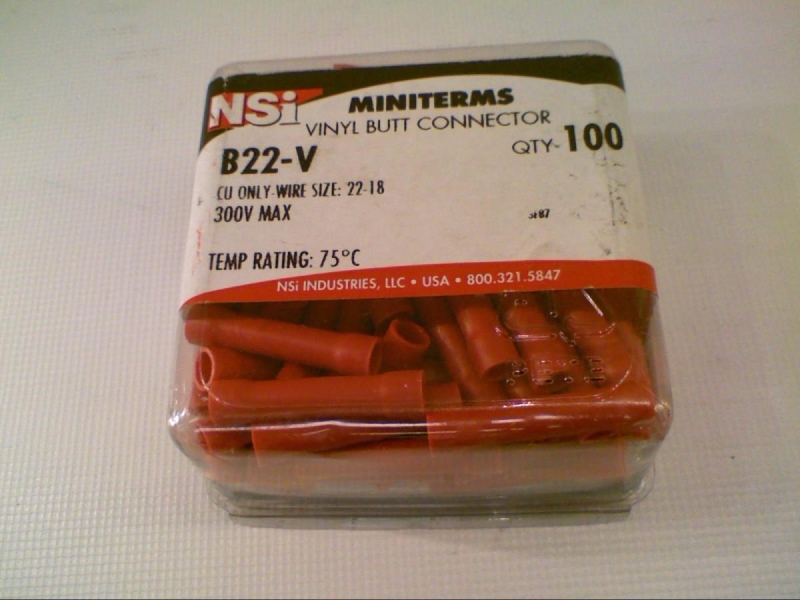 NSI INDUSTRIES B22-V