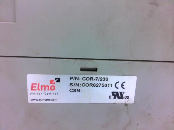 ELMO MOTION CONTROL COR-7/230