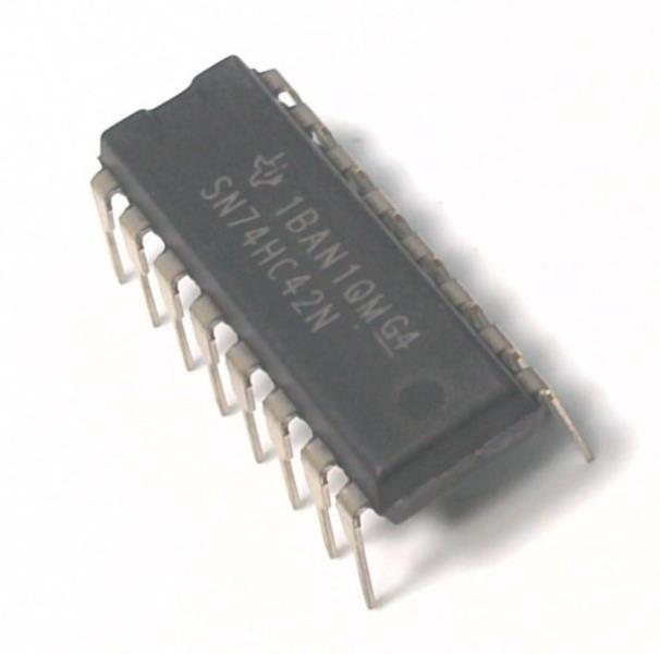 TEXAS INSTRUMENTS SEMI SN74HC42N