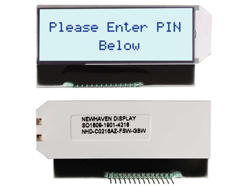 NEWHAVEN DISPLAY NHD-C0216AZ-FSW-GBW