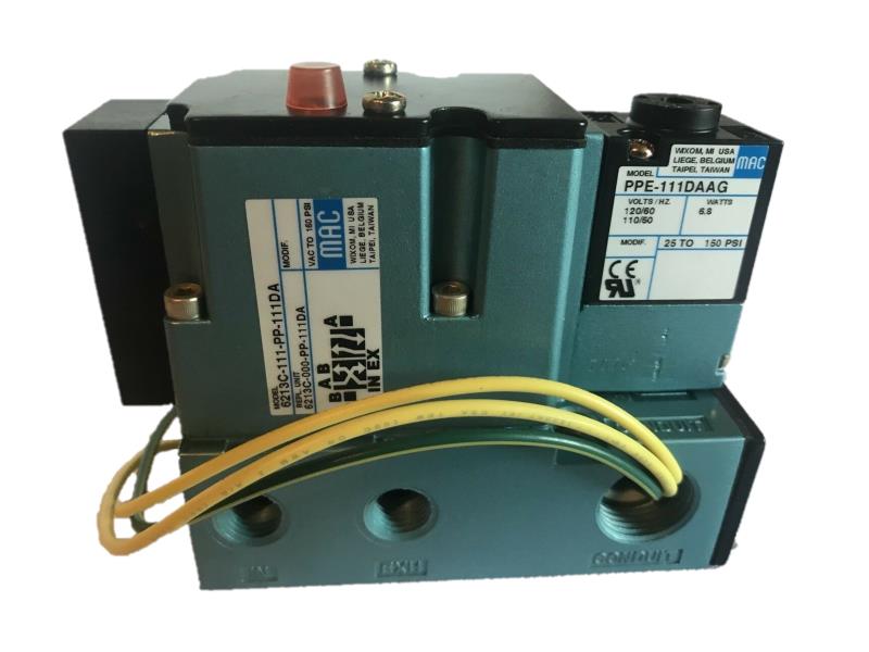 MAC VALVES INC 6213C-111-PP-111DA