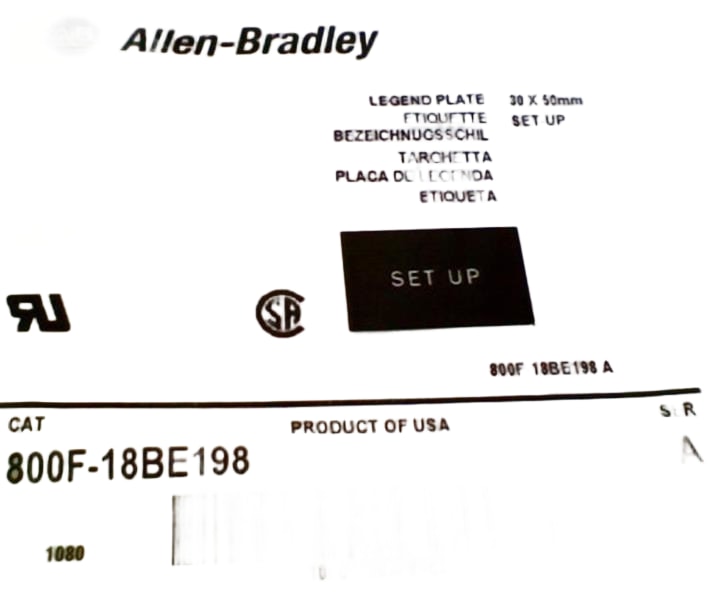 800F-18BE198 by ALLEN BRADLEY