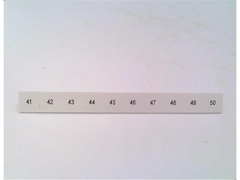 PHOENIX CONTACT ZB10,LGS:FORTL.ZAHLEN 41-50