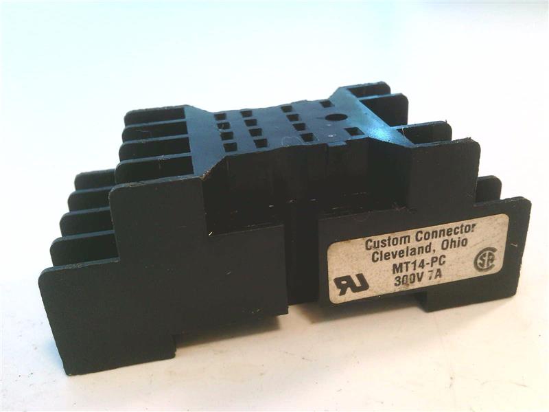 Mt14 Socket MT14-PC Relay/Socket by CUSTOM CONNECTOR