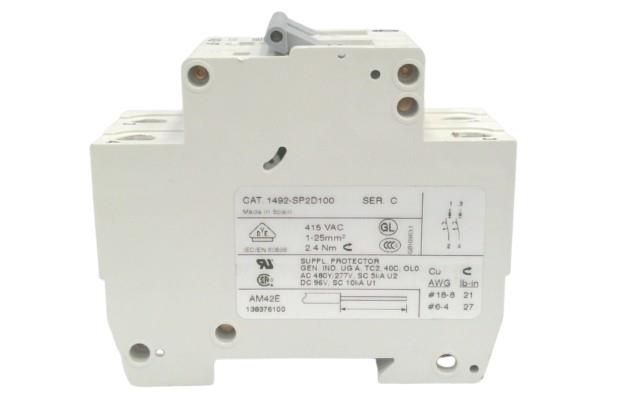ALLEN BRADLEY 1492-SP2D100
