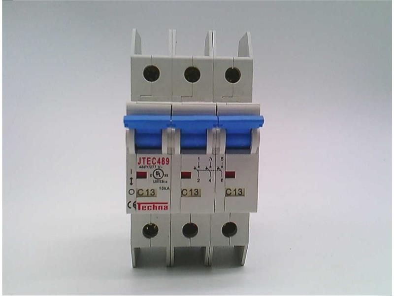 JTEC-489-3-C-13 Molded Case Circuit Breaker by TECHNA