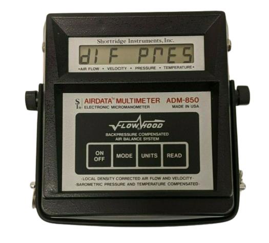 SHORTRIDGE INST ADM-850