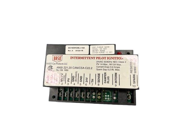 BASO GAS PRODUCTS LLC BG1600M20EJ-1AAC