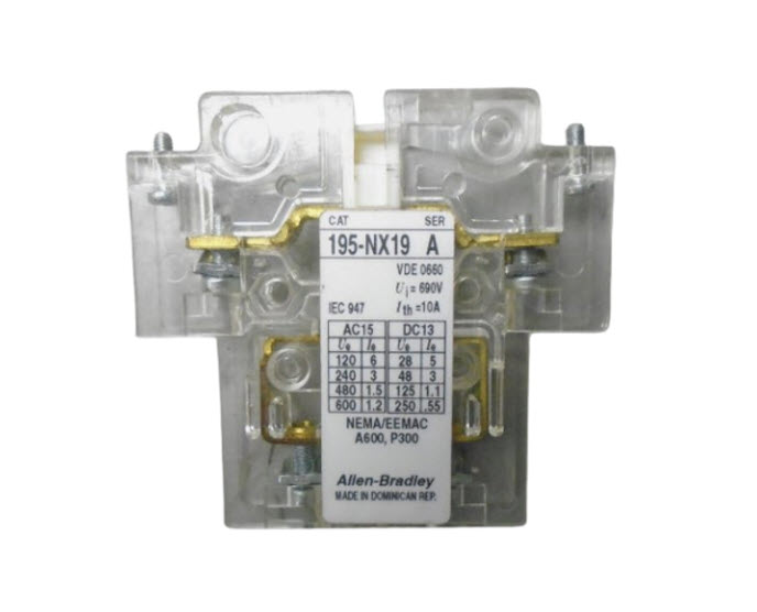 ALLEN BRADLEY 195-NX19