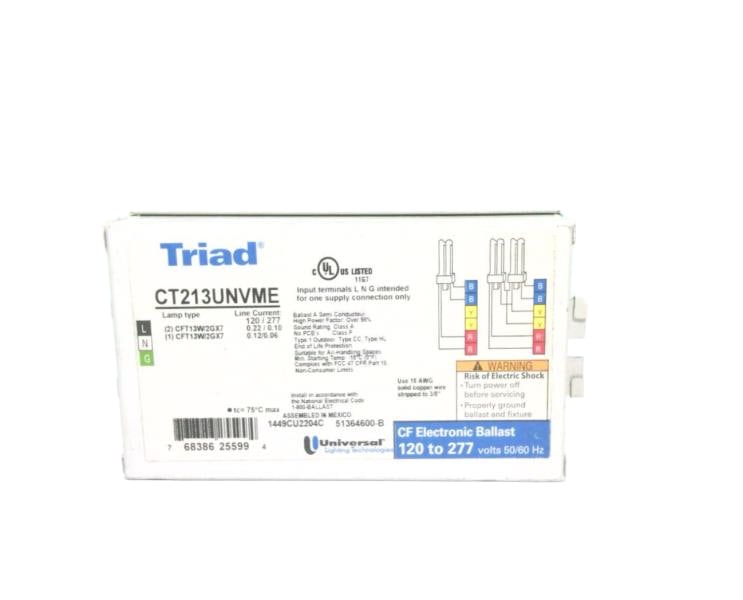 CT213UNVME001C by UNIVERSAL LIGHTING TECHNOLOGY