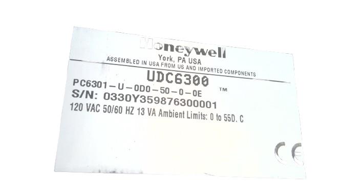 HONEYWELL PC6301-U-0D0-50-0-0E