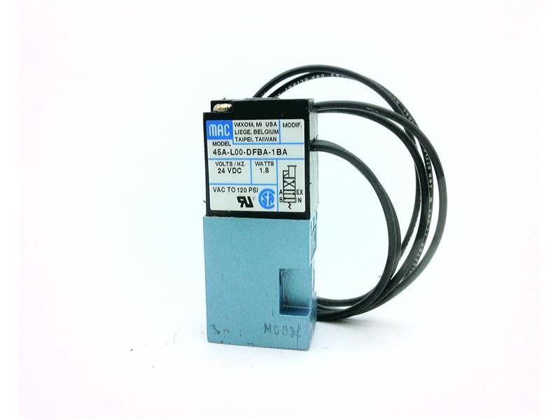 MAC VALVES INC 45A-L00-DFBA-1BA