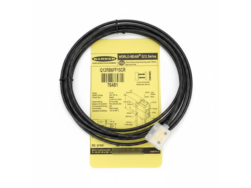Q12RB6FF15CR por BANNER ENGINEERING