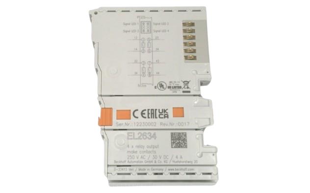 EL2634 PLC Programming Terminal by BECKHOFF
