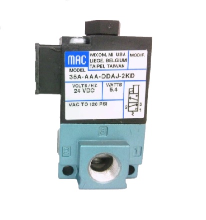 MAC VALVES INC 35A-AAA-DDAJ-2KE