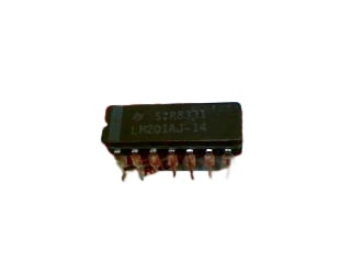 LM201AJ-14 by TEXAS INSTRUMENTS SEMI