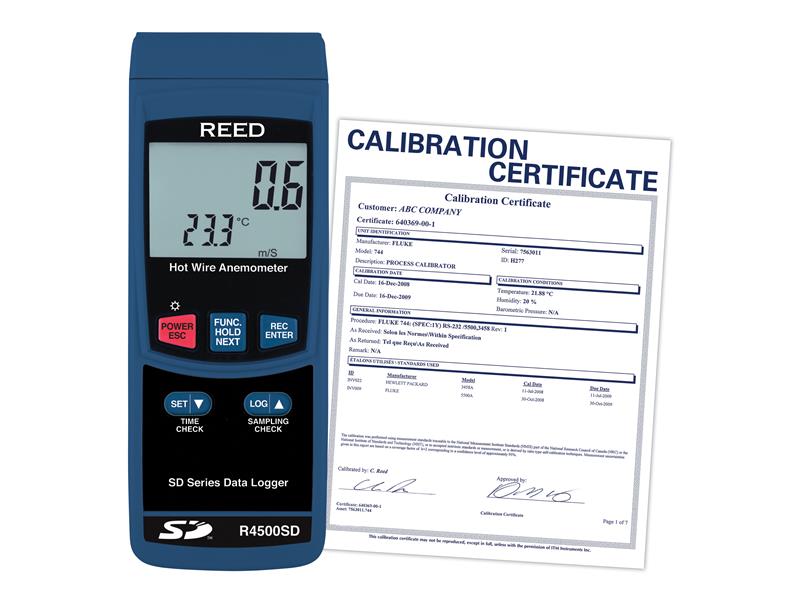R4500SD-NIST por REED INSTRUMENTS