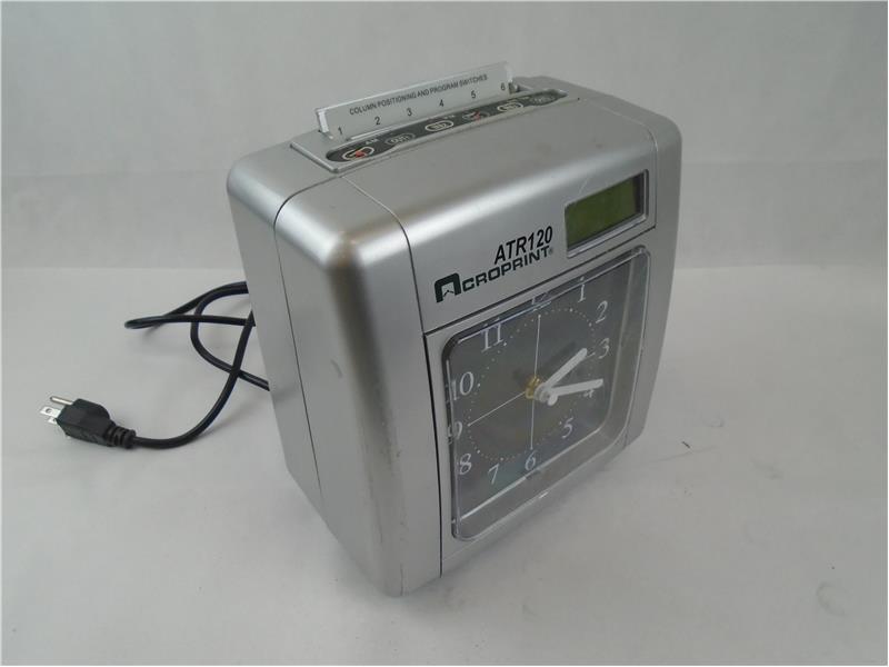ATR120 Time Clock by ACROPRINT
