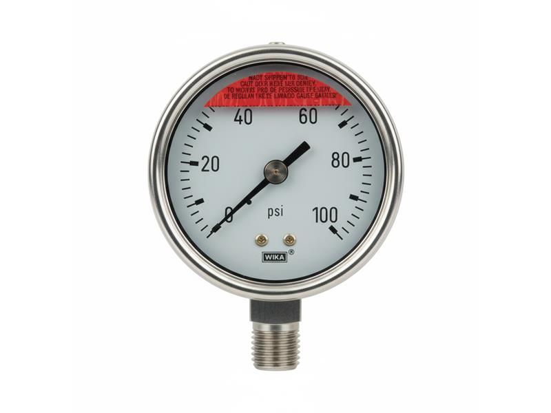 233.54-2.5-100PSI-1/4L por WIKA