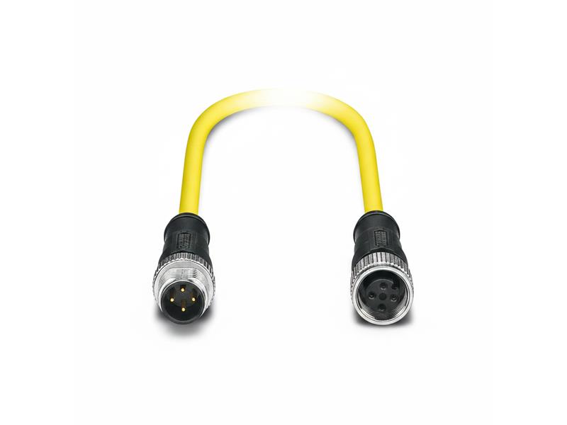 SAC-4P-M12MS/ 1,5-542/M12FS BK por PHOENIX CONTACT