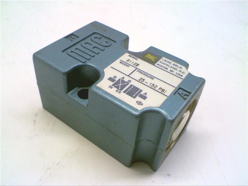 MAC VALVES INC 6110B