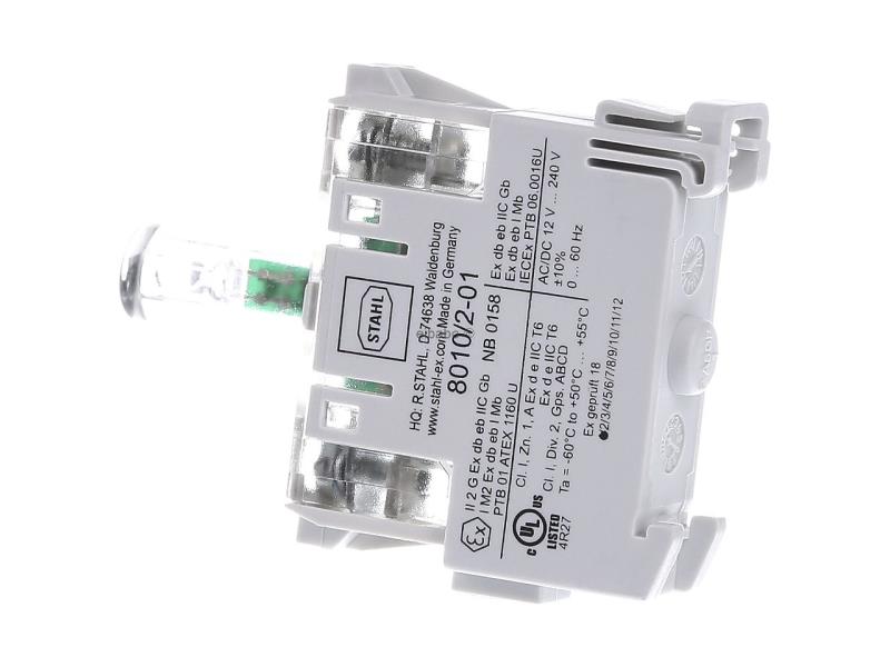 LED indicator lamp for installat. on mount. rail Ex e - 237971