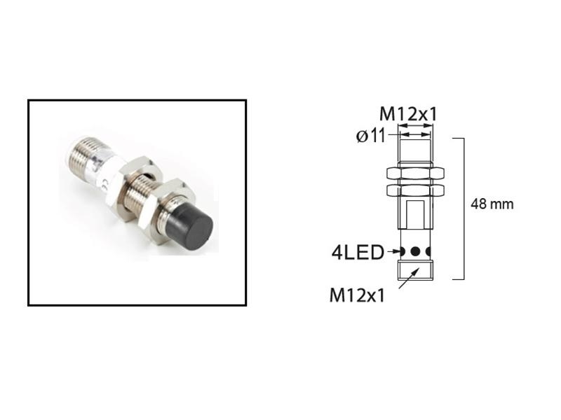 RADWELL VERIFIED SUBSTITUTE NI8U-M12-RP6X-H1143-SUB