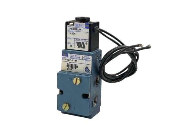 MAC VALVES INC 711C-12-PI-611BA