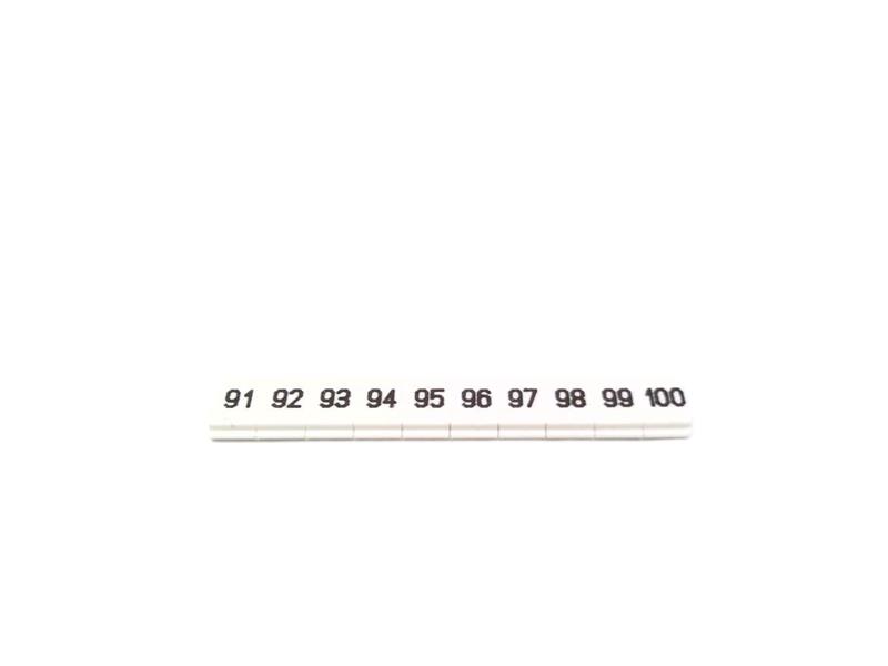 ZBF 4 LGS:FORTL.ZAHLEN 91-100 by PHOENIX CONTACT