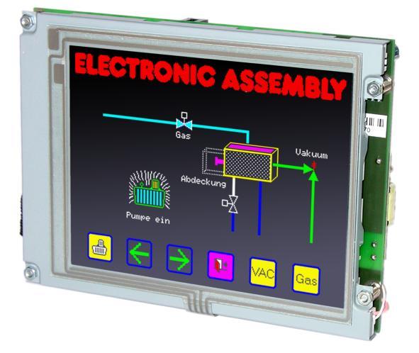 DISPLAY VISIONS EA KIT320F-8CTK 