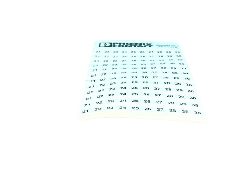 ZB 5,08,LGS:FORTL.ZAHLEN 21-30 by PHOENIX CONTACT