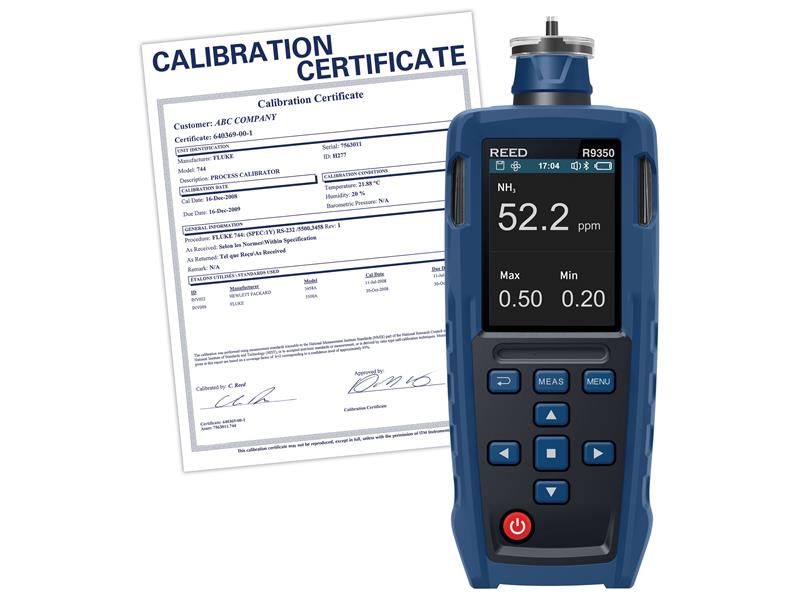 REED INSTRUMENTS R9350-NIST