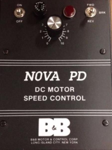 B&B MOTOR & CONTROL NOVA-PD