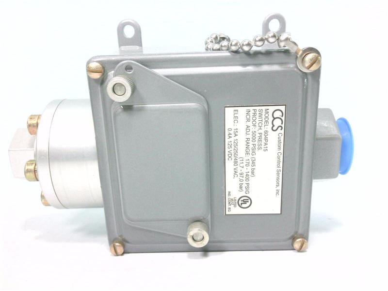 CUSTOM CONTROL SENSORS 604PA15