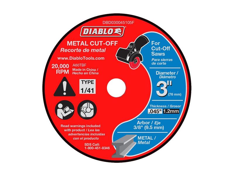 DIABLO TOOLS DBD030045105F