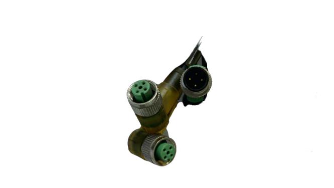 SAC-3P-M12Y/2X0,3-PUR/M12FR2LB por PHOENIX CONTACT