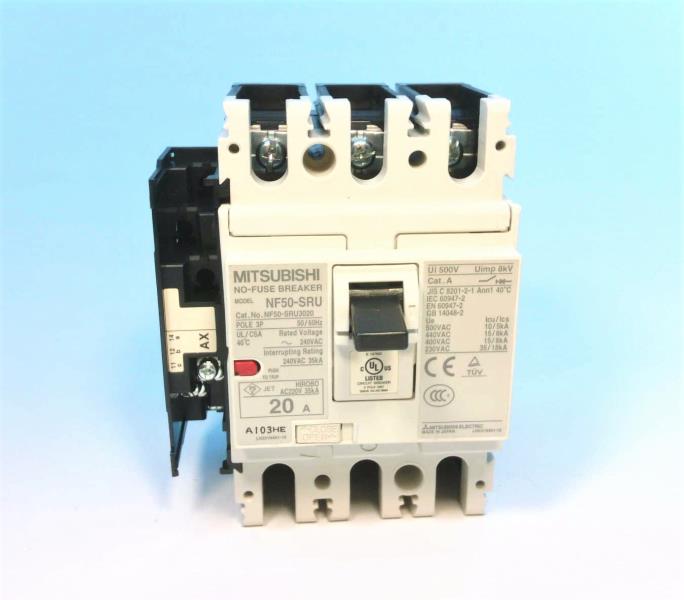 MITSUBISHI NF50-SRU-3P-20A-AX-1L-SLT