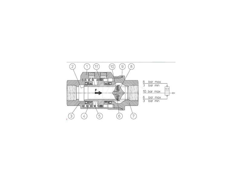 PARKER 4243 00 40 20