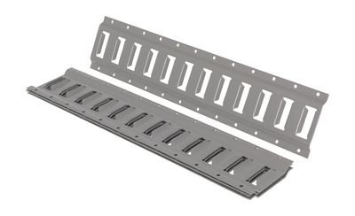 VESTIL E-TRK-2-GY-4PK