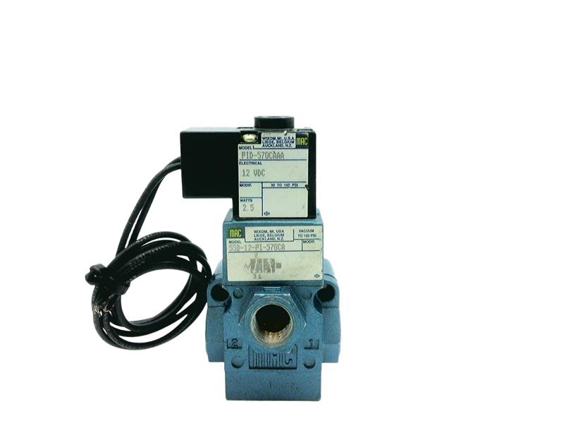 MAC VALVES INC 55B-12-PI-570CA